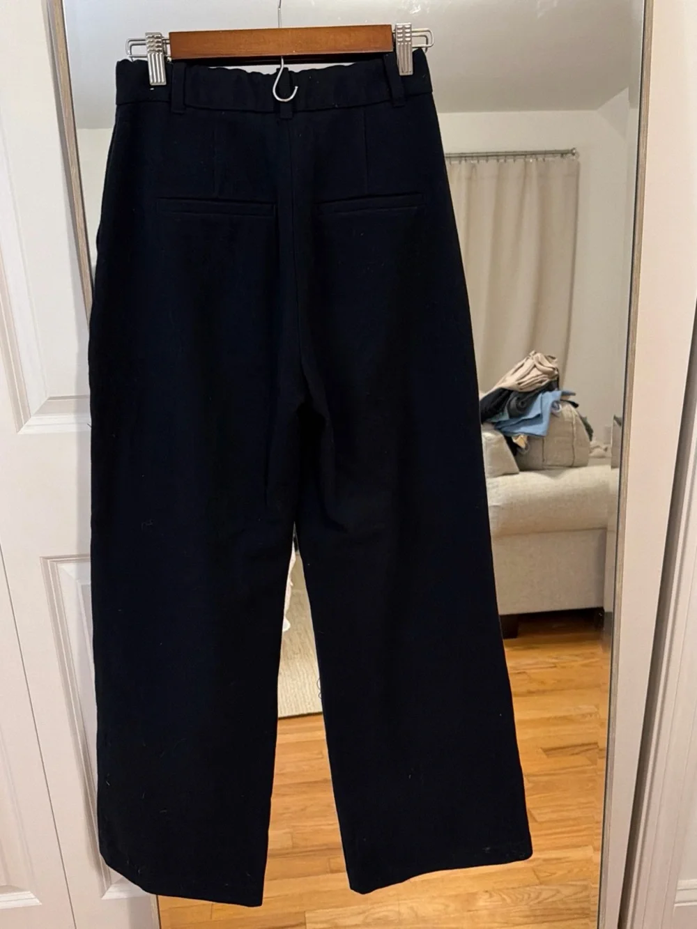 Abercrombie & Fitch Sloane Tailored Wide Leg Pant